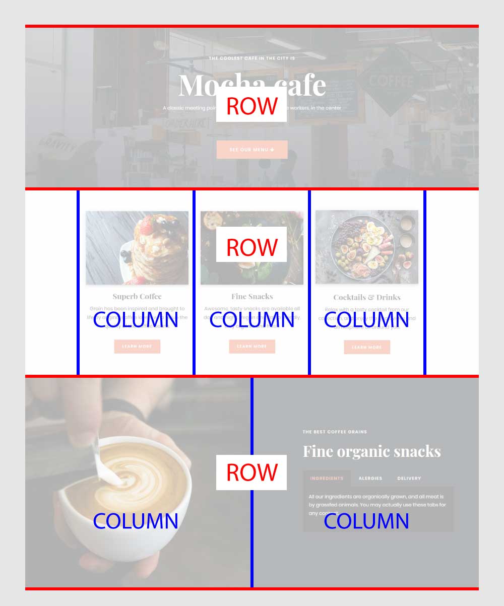 Grid Layout - Page Builder