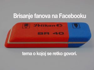 Brisanje fanova na facebooku