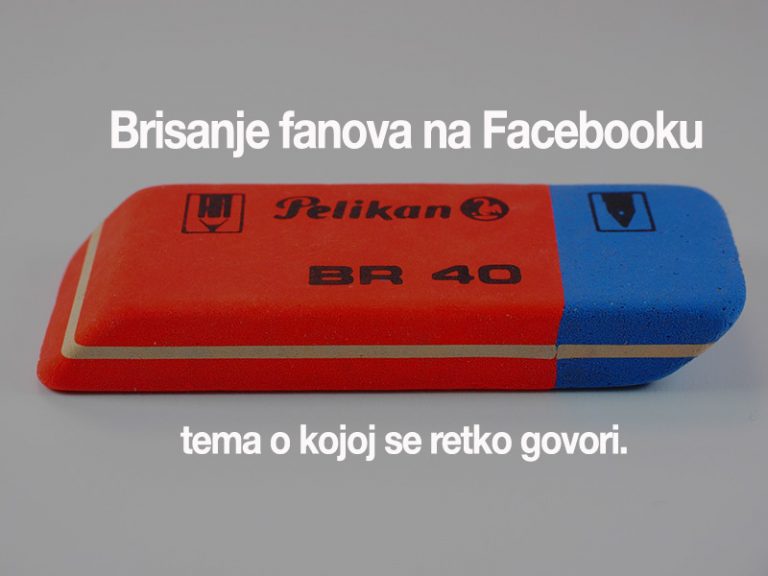 Brisanje fanova na facebooku